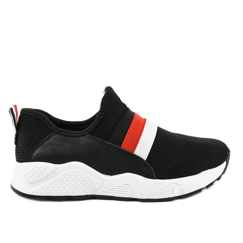 Scarpe slip-on sportive nere NB256P-1 nero