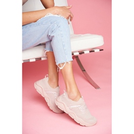 Scarpe sportive rosa Big Star FF274956