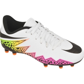 Nike Hypervenom Phelon Ii Fg Jr 744943-108 scarpe da calcio multicolore bianca
