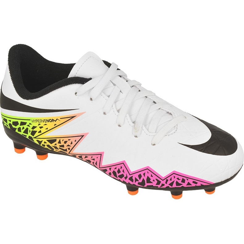 Nike Hypervenom Phelon Ii Fg Jr 744943-108 scarpe da calcio multicolore bianca