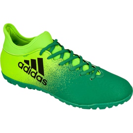 Scarpe da calcio Adidas X 16.3 Tf M BB5875 verde verde