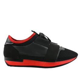 Scarpe sportive da uomo nere B18-101 nero