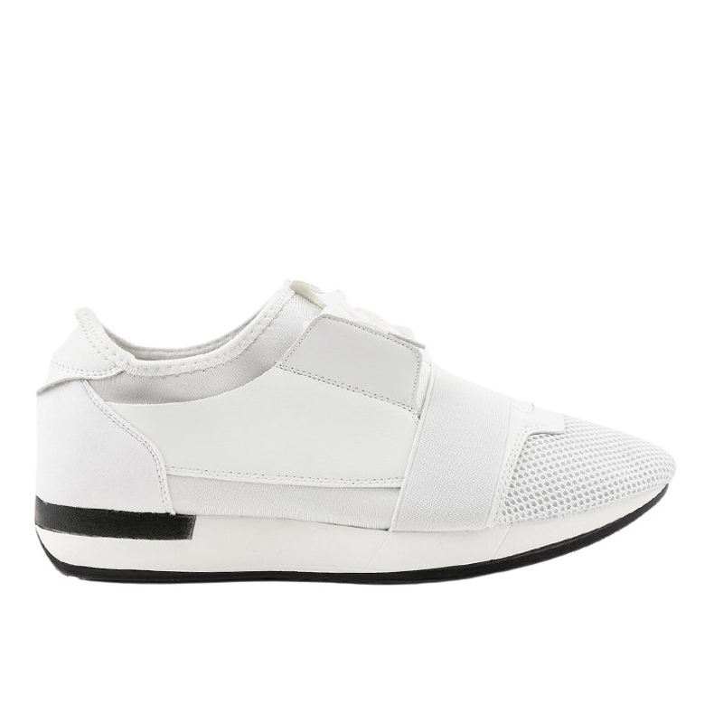 Scarpe sportive da uomo bianche B18-101 bianca