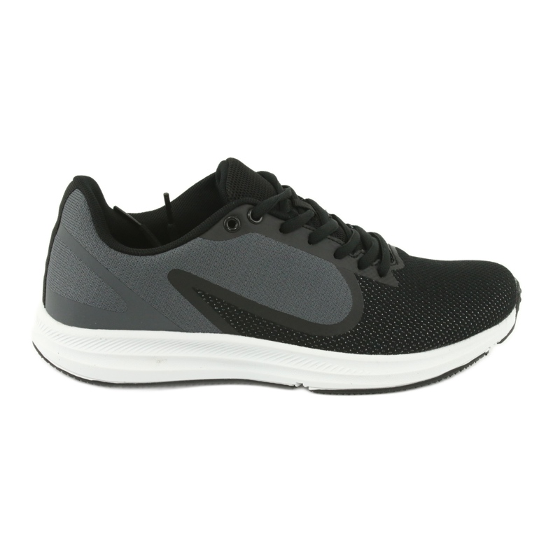 Scarpe sportive da uomo Atletico 1857335, nere e grigie nero