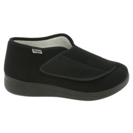 Ciabatte da uomo Dr.ORTO Befado con velcro 071M001 nero