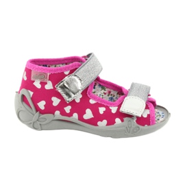 Scarpe per bambini Befado 242P104 rosa grigio