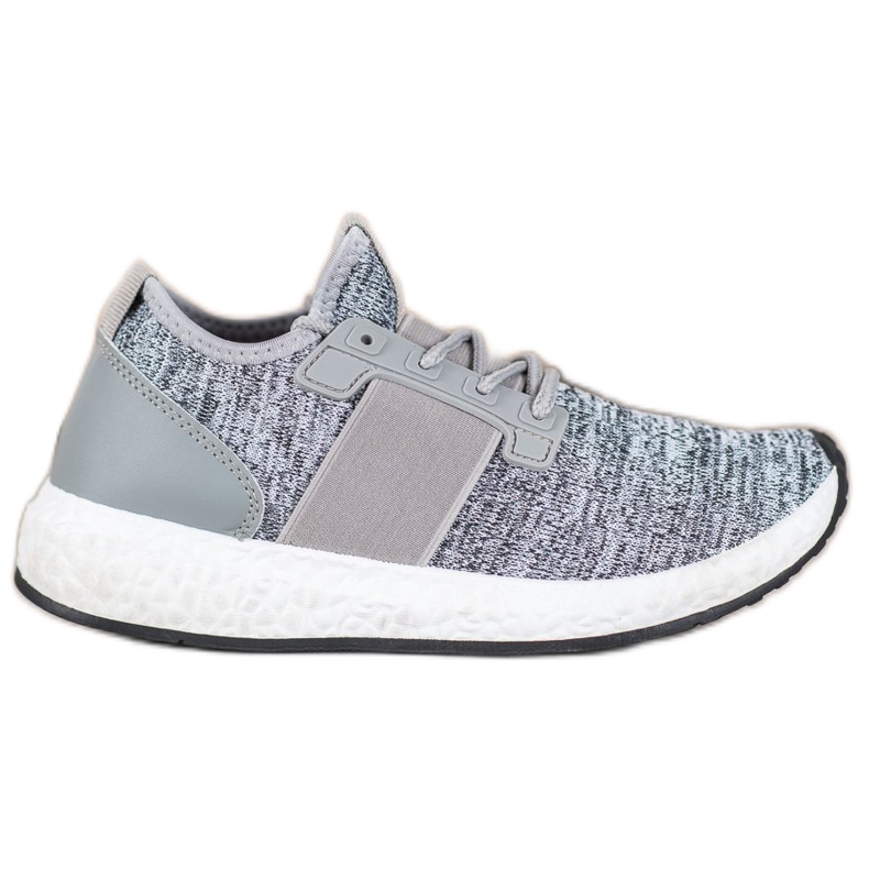 Bona Scarpe sportive sulla piattaforma grigio
