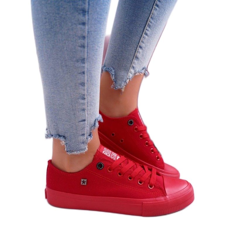 Sneakers rosse da donna Big Star AA274007 rosso