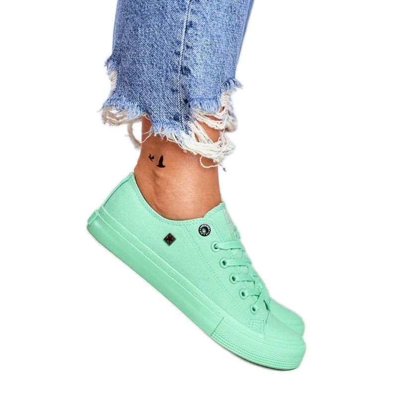 Sneakers da donna verde Big Star AA274030