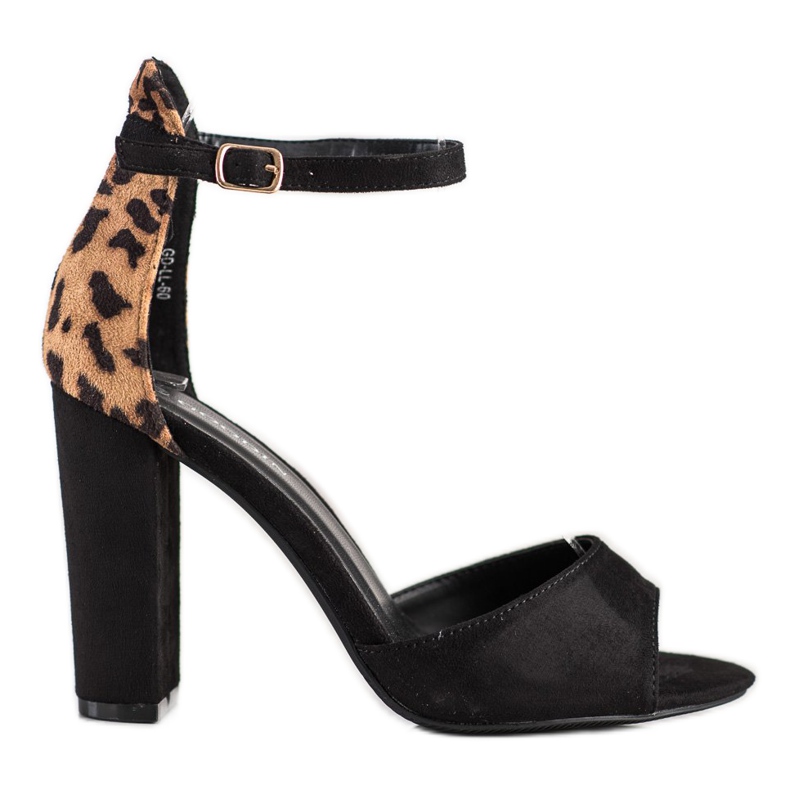 Goodin Décolleté Con Pois marrone nero