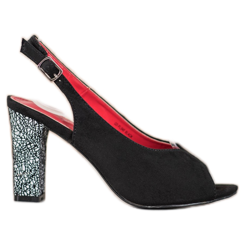 Goodin Sandali Con Tacco Decorativo nero