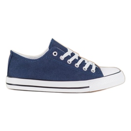Bona Scarpe da ginnastica sportive blu