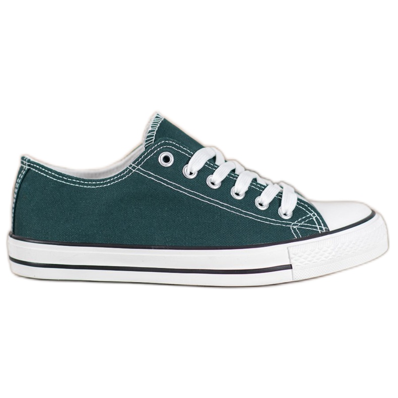 Bona Scarpe da ginnastica sportive verde