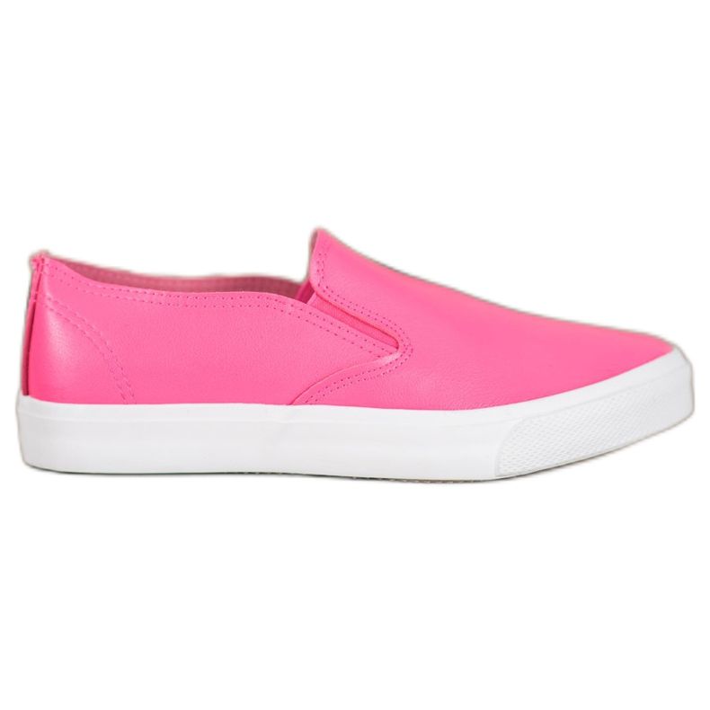 Bona Scarpe da ginnastica rosa slip-on