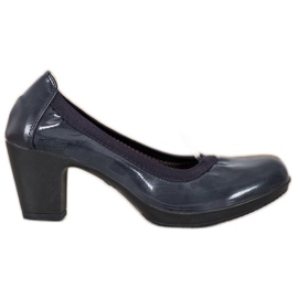 SHELOVET Comode décolleté casual blu
