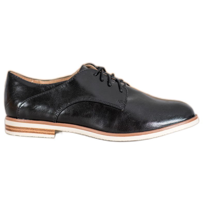 SHELOVET Scarpe Nere Con Ecopelle nero