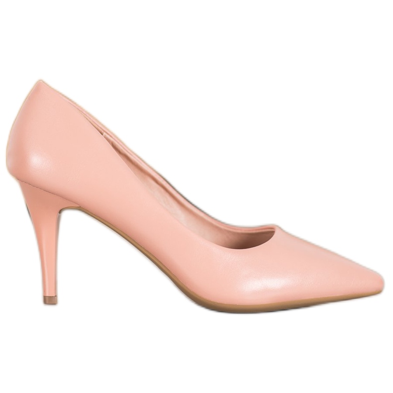 SHELOVET Tacchi alti eleganti con ecopelle rosa