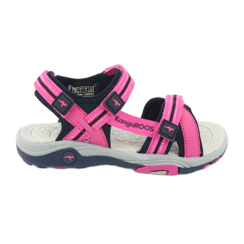 Sandali in schiuma rosa e blu navy kangaroos 18335