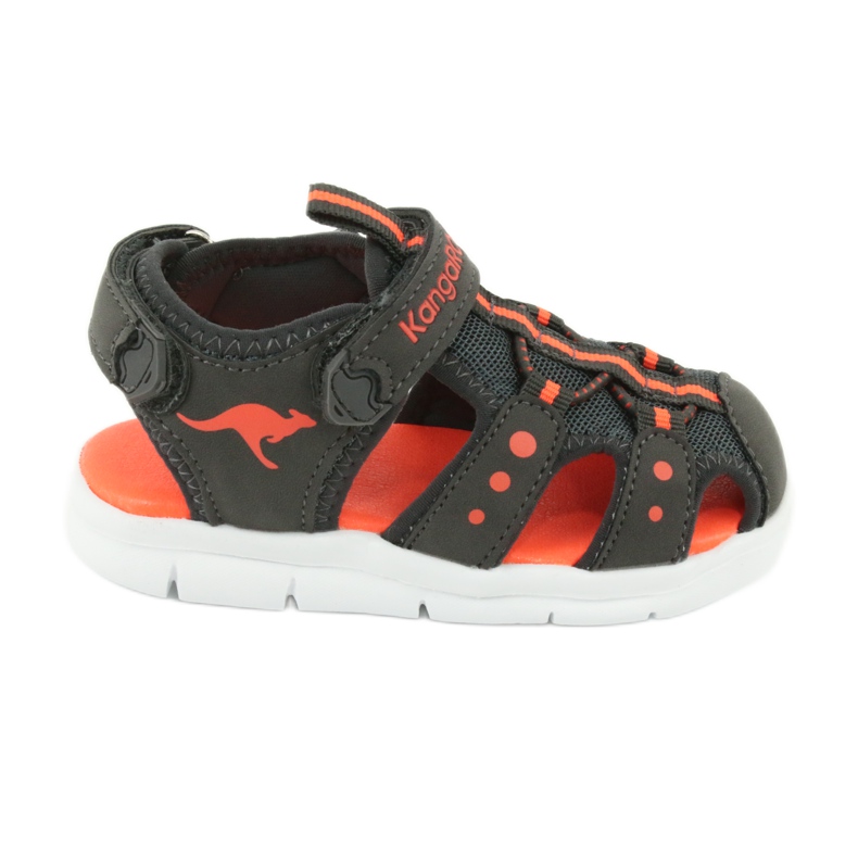 KangaRoos Canguri 02035 sandali sportivi arancia grigio