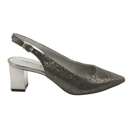 Sandali da donna Caprice 29605 su palo multicolore grigio