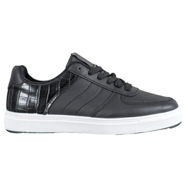 SHELOVET Scarpe alla moda sulla piattaforma nero