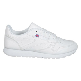 SHELOVET Scarpe Allacciate In Ecopelle bianco