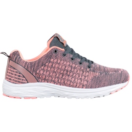 Ax Boxing Scarpe sportive con rete rosa