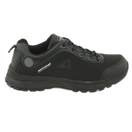 Scarpe sportive impermeabili softshell American Club HL02 nero grigio