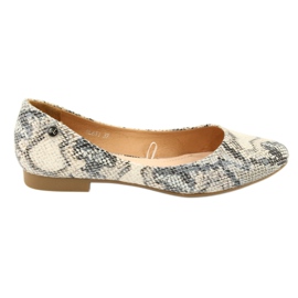 Ballerine Sergio Leone BL611 fantasia animalier marrone grigio
