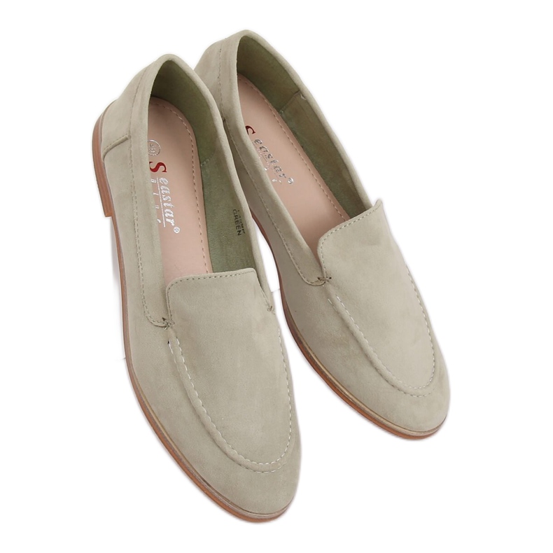 Mocassini donna acquamarina T359P Verde