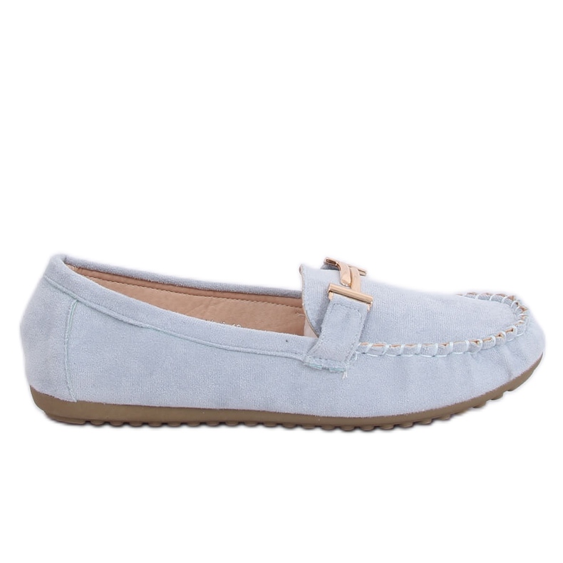 Mocassini donna blu ZA01P Blue