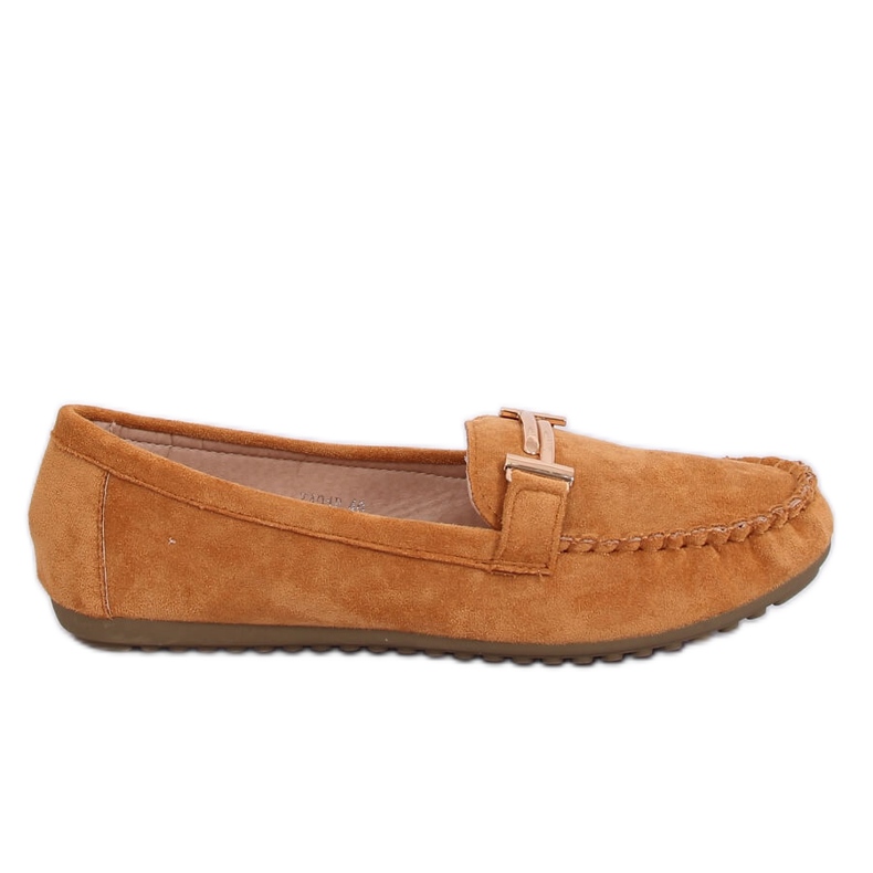 Mocassini da donna cammello ZA01P Camel marrone