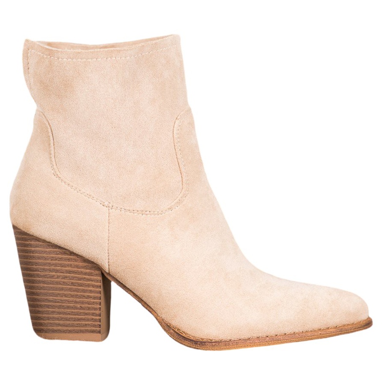 Seastar Stivali slip-on su un palo beige