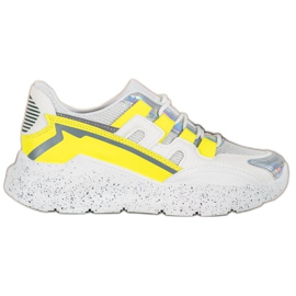 Seastar Sneakers Con Glitter bianco multicolore