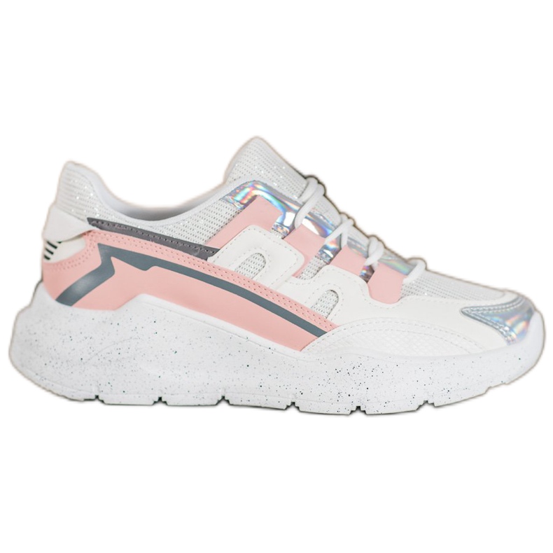 Seastar Sneakers Con Glitter bianca multicolore