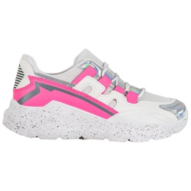Seastar Sneakers Con Glitter bianca multicolore