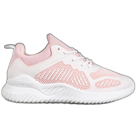 SHELOVET Sneakers Classiche Con Rete bianco rosa