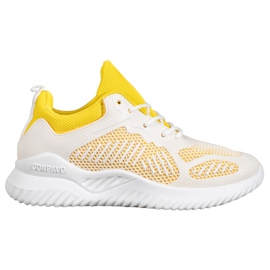 SHELOVET Sneakers Classiche Con Rete bianco giallo