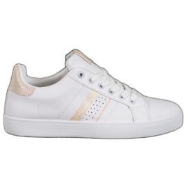 SHELOVET Comode scarpe sportive bianche bianco