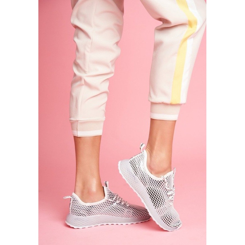 Scarpe sportive bianche da donna Big Star FF274349 bianca