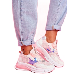 SEA Scarpe sportive LA82 rosa multicolore