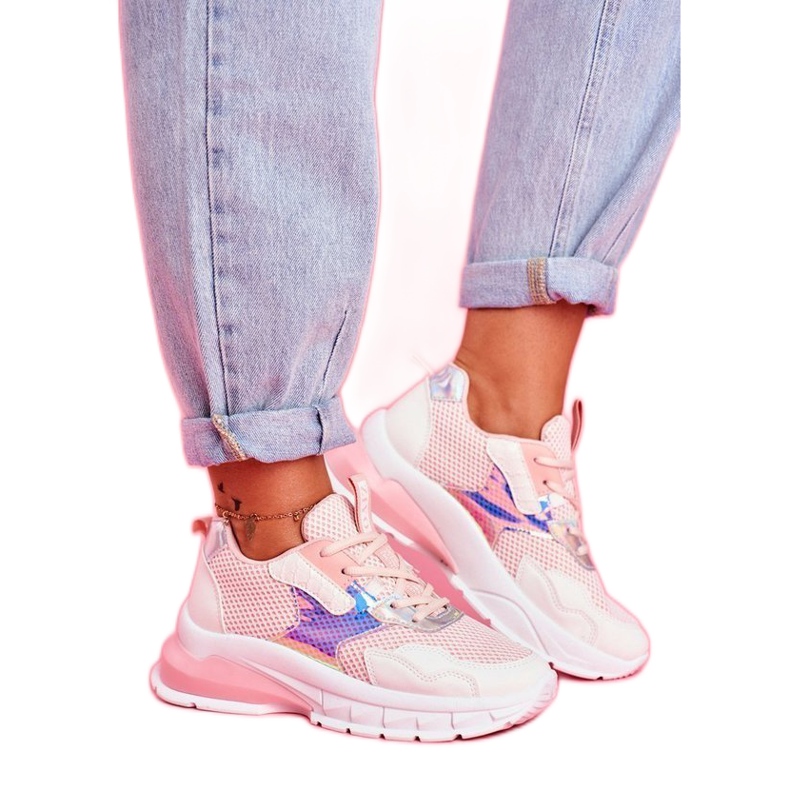 SEA Scarpe sportive LA82 rosa multicolore