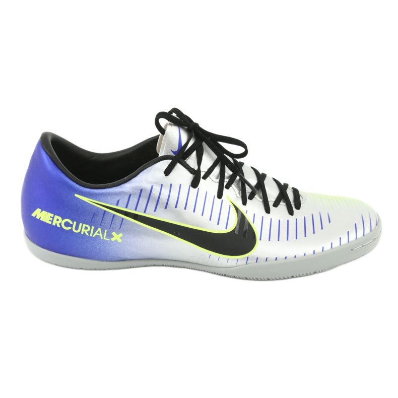 Scarpe indoor Nike MercurialX Victory Vi Neymar Ic M 921516-407 d'argento