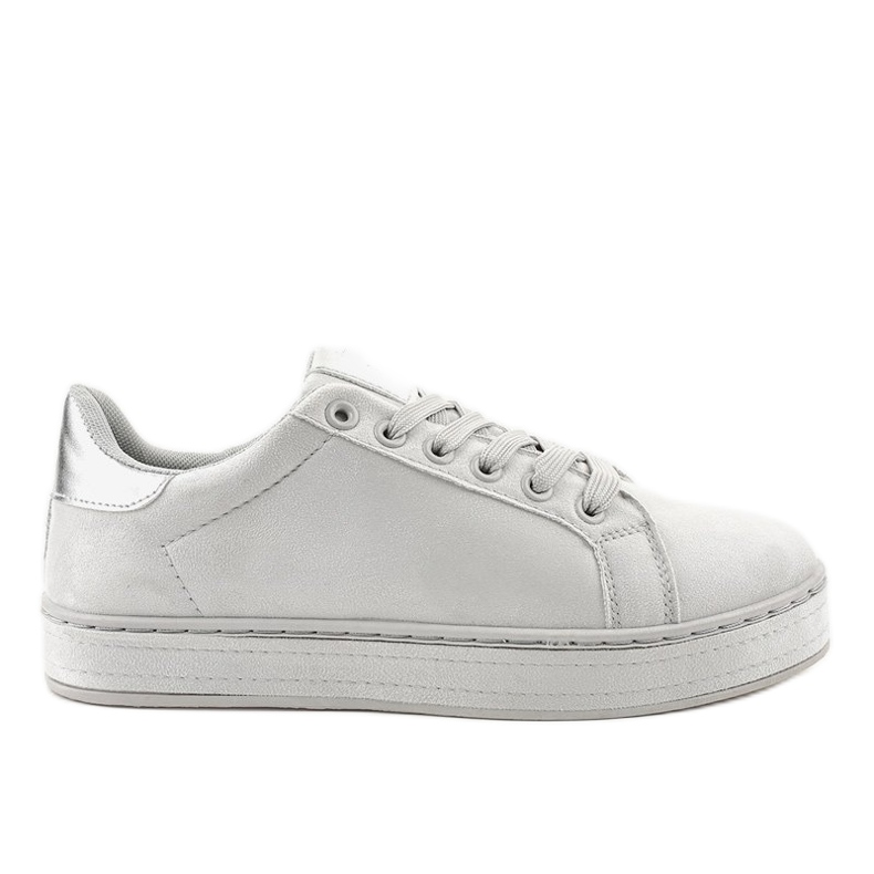 Sneakers classiche da donna grigie R-307 grigio