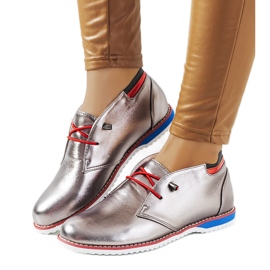 Scarpe jazz argento JFL651-2 grigio