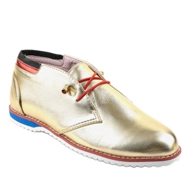 Scarpe jazz dorate JFL651-3 d'oro
