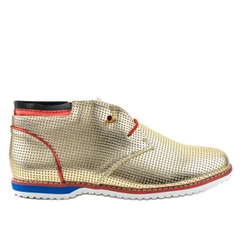 Scarpe da jazz dorate scarpe classiche JFL654-3 d'oro