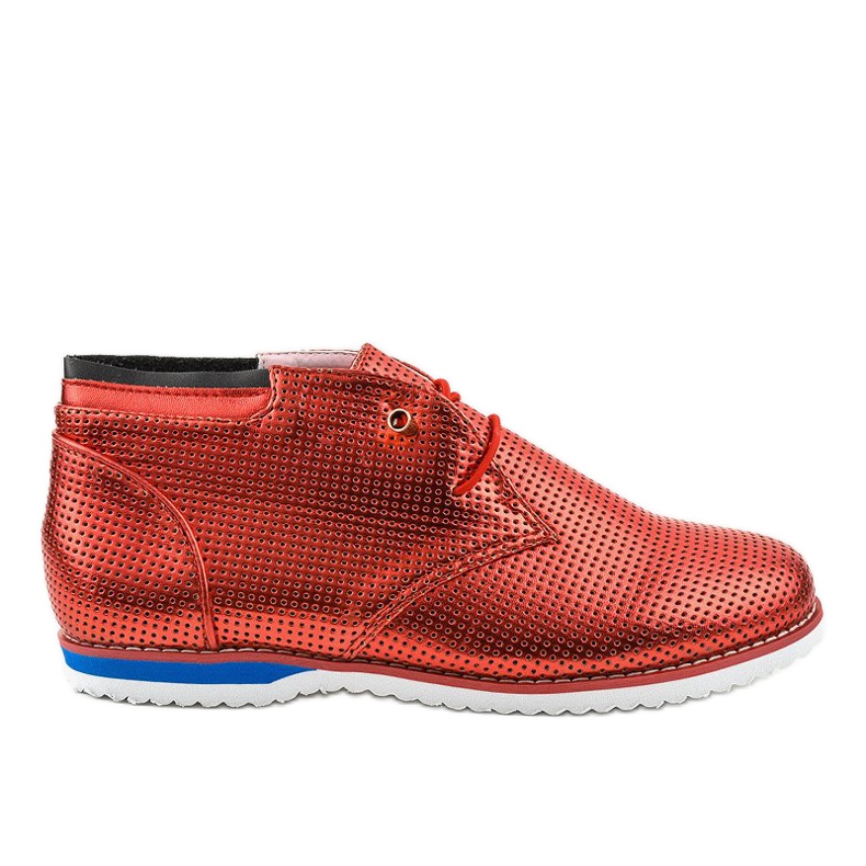 Scarpe da jazz rosse scarpe classiche JFL654-1 rosso