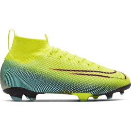Nike Mercurial Superfly 7 Elite Mds Fg Jr BQ5420-703 scarpe da calcio giallo giallo