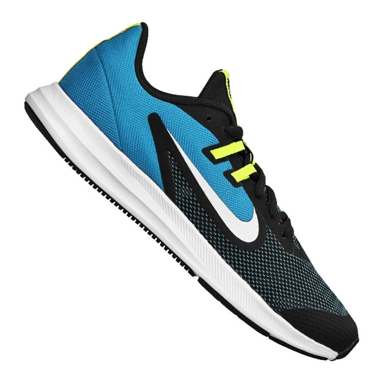 Nike Downshifter 9 (GS) Jr AR4135-014 scarpe blu multicolore